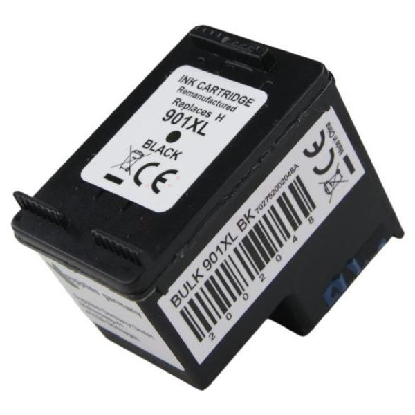 BULK 901BKXL Alternativ Tinte Black für HP / CC654AE / 18ml