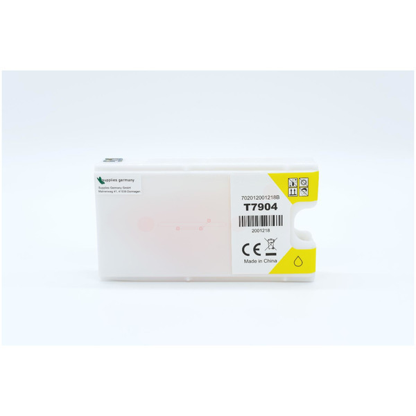 BULK T7904 Alternativ Tinte Yellow für Epson / C13T79044010 / 25ml
