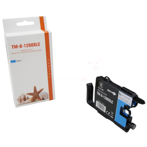 LC1280XLC Alternativ Seestern Tinte Cyan für B / LC1280XLC / 16,6ml