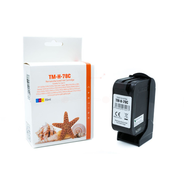 REF78A Refill Tinte Color für HP / C6578 / 39ml 