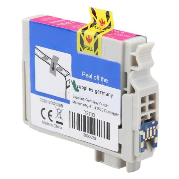 BULK T2703 Alternativ Tinte Magenta für Epson / C13T27034010 / 14ml
