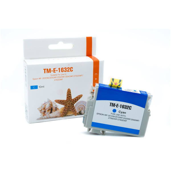 T1632XL Alternativ Seestern Tinte Cyan / C13T16324010 / 10ml 