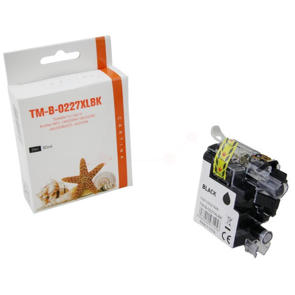 LC227BK Alternativ Seestern Tinte Black für Bro / LC227BK / 30ml