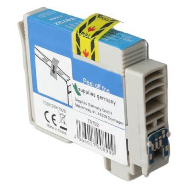 BULK T0792 Alternativ Tinte Cyan für Epson / C13T07924010 / 11ml