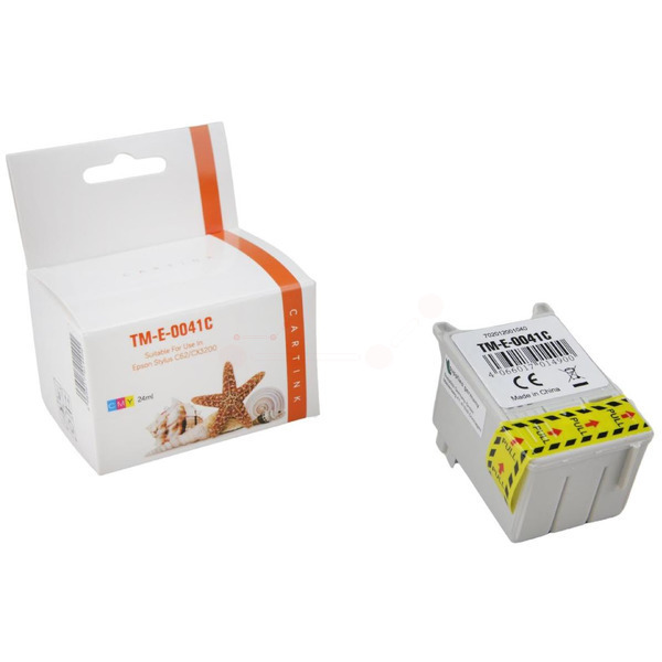 T041 Alternativ Seestern Tinte Color für Epson / C13T04104010 / 24ml 