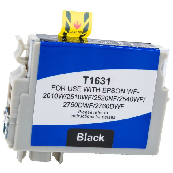BULK T1631 Alternativ Tinte Black für Epson / C13T16314010 / 12,9ml