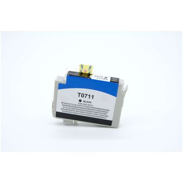BULK T0711 Alternativ Tinte Black für Epson / C13T07114010 / 13ml