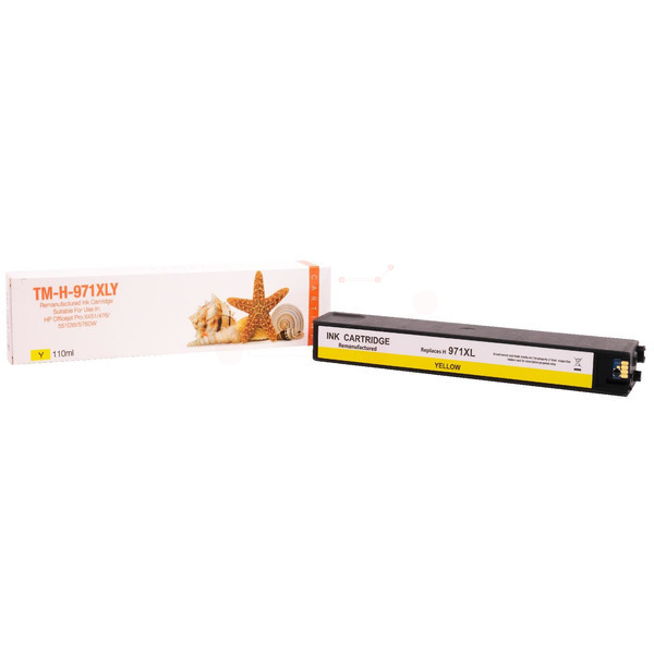 REF971XLY Refill Tinte Yellow für HP / CN628AE / 110ml / 6.600 Seiten