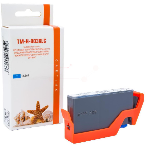 REF903XLC Refill Tinte Cyan für HP / T6M03AE / 14,2ml 