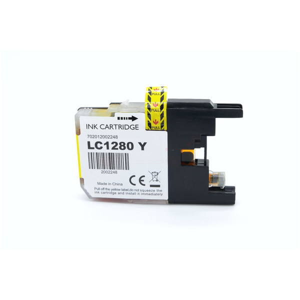 BULK LC1280XLY Alternativ Tinte Yellow für Brother / LC1280XLY / 20ml