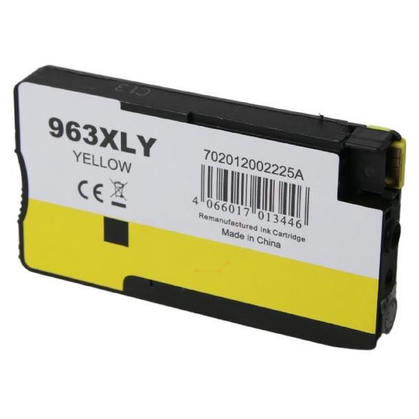 BULK 963XLY Alternativ Tinte Yelow für HP / 3JA29AE / 25,5ml