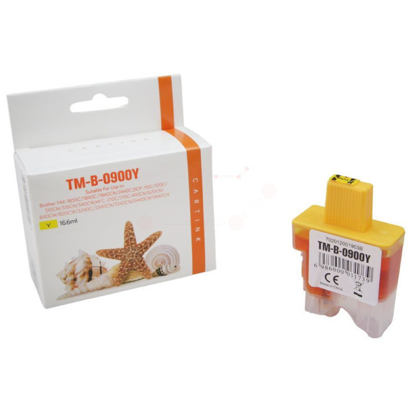 LC900Y Alternativ Seestern Tinte Yellow für Bro / LC900Y / 16,6ml