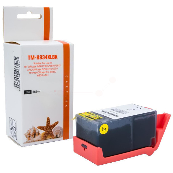 REF934XLBK Refill Tinte Black für HP / C2P23AE / 56,6ml