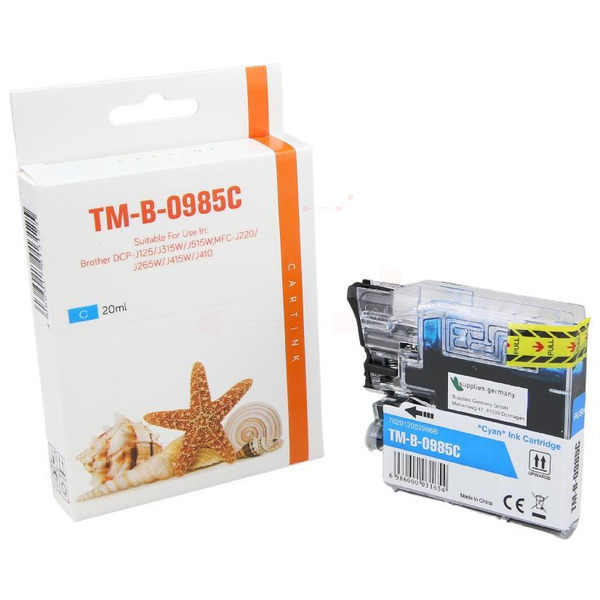 LC985C Alternativ Seestern Tinte Cyan für Brot / LC985C / 20ml