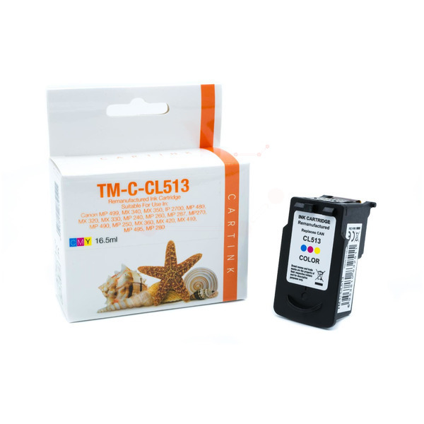 REFCL513 Refill Tinte Color für Canon  / 2971B001 / 16,5ml