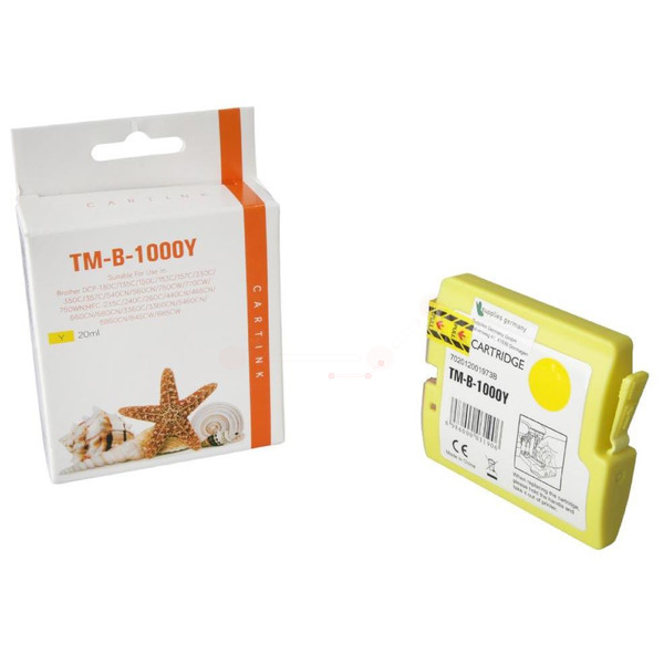 LC970/1000Y Alternativ Seestern Tinte Yellow / LC1000Y / 20ml