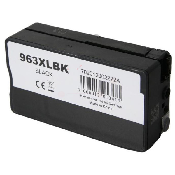 BULK 963XLBK Alternativ Tinte Black für HP / 3JA30AE / 58ml