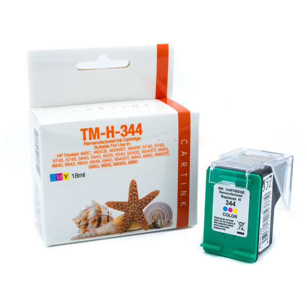 REF344 Refill Tinte Color für HP / C9363EE / 18ml 