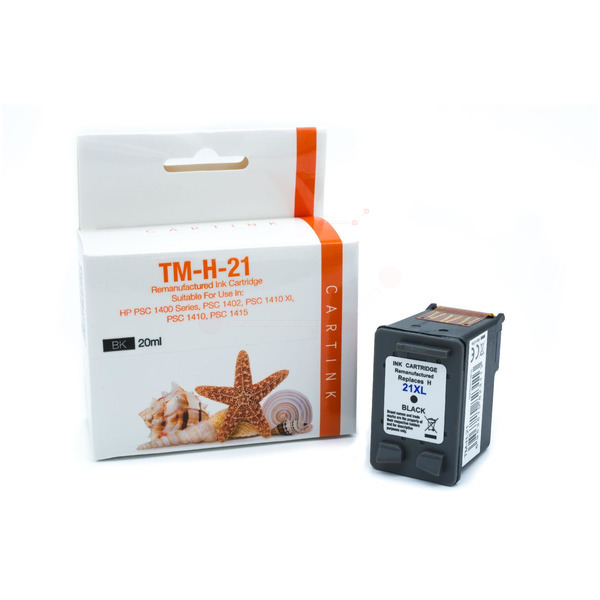 REF21 Refill Tinte Black für HP / C9351AE / 20ml 