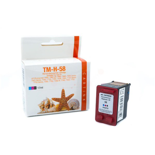 REF58 Refill Tinte Photo für HP / C6658A / 17ml 