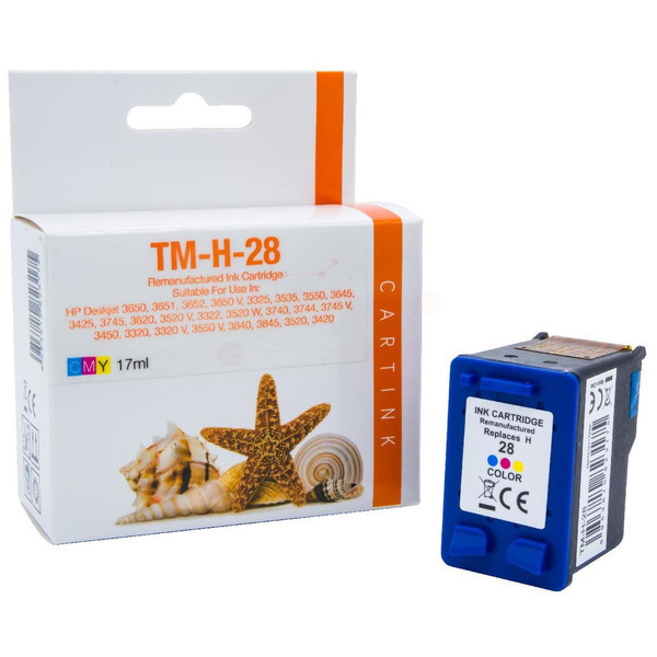 REF28A Refill Tinte Color für HP  / C8728AE / 17ml 