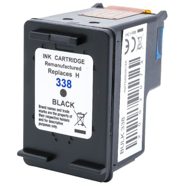 BULK 338 Alternativ Tinte Black für HP / C8765EE / 16ml 