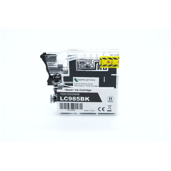 BULK LC985BK Alternativ Tinte Black für Brother / LC985BK / 29,5ml