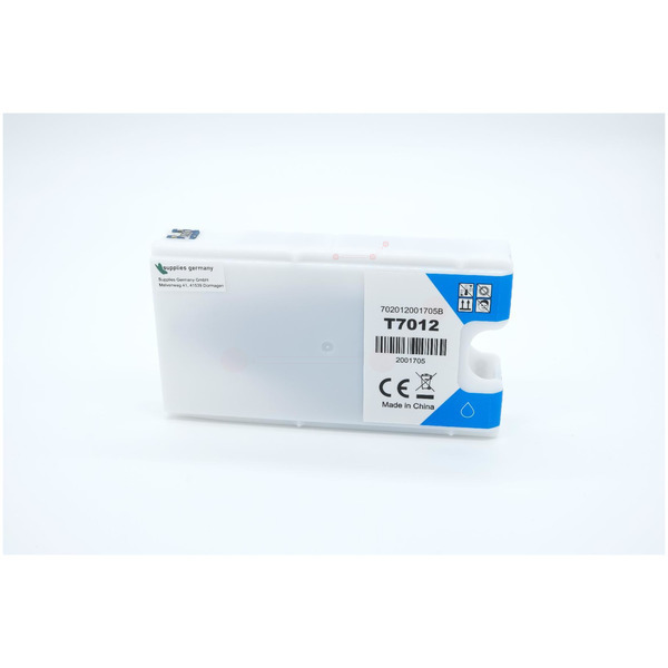 BULK T7012 Alternativ Tinte Cyan für Epson / C13T70124010 / 34,2ml