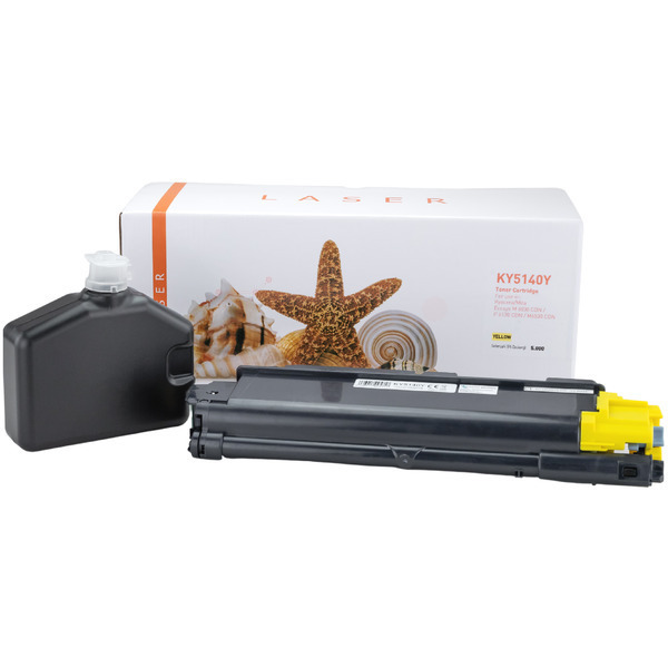 TONTK5140Y Alternativ Toner Yellow für Kyocera  / TK5140Y / 5.000 Seiten