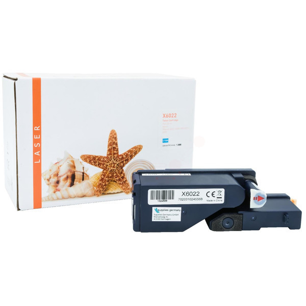 TONPHASER6022 Alternativ Toner Cyan für Xerox / 106R02756 / 1.000 Seiten