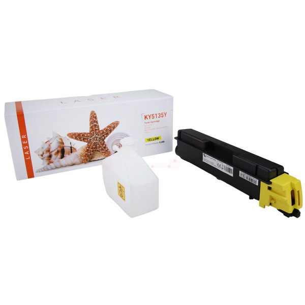 TONTK5135Y Alternativ Toner Yellow für Kyocera / TK5135Y / 5.000 Seiten