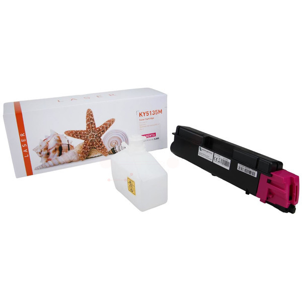 TONTK5135M Alternativ Toner Magenta für Kyocera  / TK5135M / 5.000 Seiten