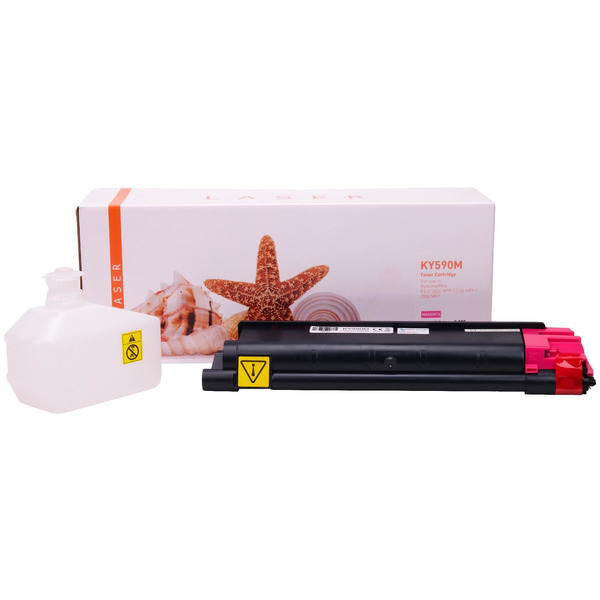 TONTK590M Alternativ Toner Magenta für Kyocera / TK590M / 5.000 Seiten 