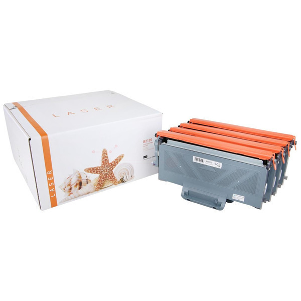 4er Set TONTN2120 Alternativ Toner Black für Broth / TN2120 / 4x2.600 Seiten 