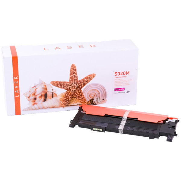 TONCLP320M Alternativ Toner Magenta für Samsung  / CLTM4072S/ELS / 1.000 Seiten 