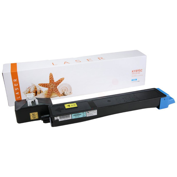 TONTK895C Alternativ Toner Cyan für Kyocera  / TK895C / 6.000 Seiten 