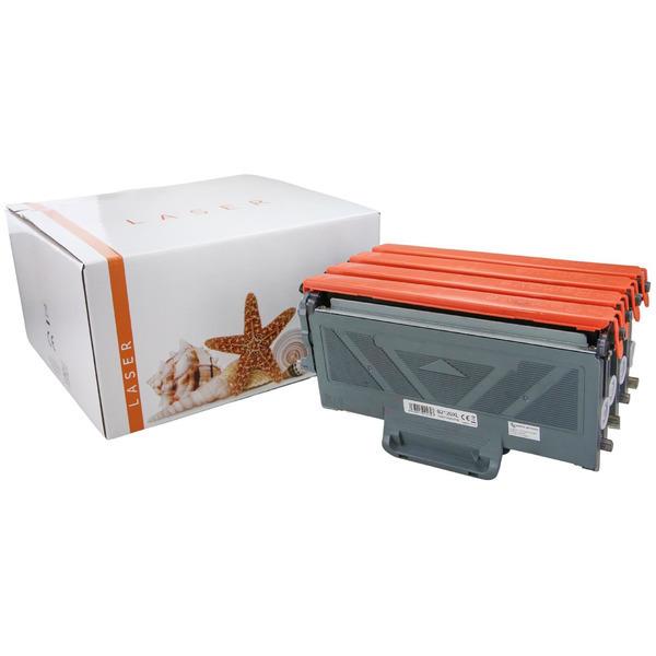 4er Set TONTN2120XL Alternativ Toner Black für Bro / TN2120XL / 4x5.200 Seiten 