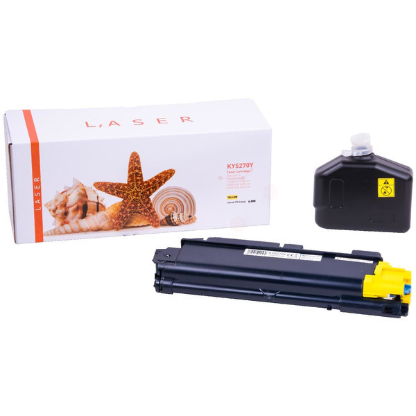 TONTK5270Y Alternativ Toner Yellow für Kyocera / TK5270Y / 6.000 Seiten