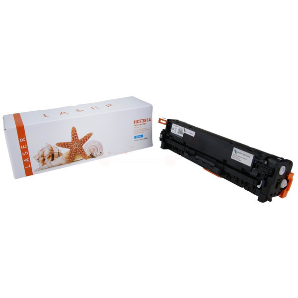 TONCF381A Alternativ Toner Cyan für HP / CF381A / 312A / 2.700 Seiten 