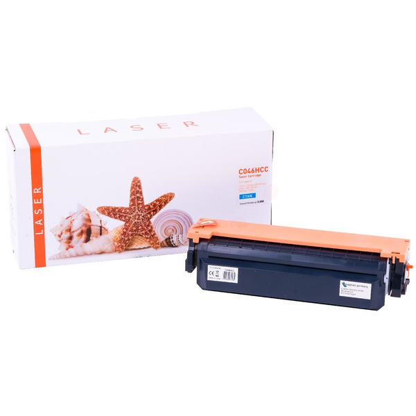 TON046HCC Alternativ Toner Cyan für Canon / 1253C002 / 5.000 Seiten
