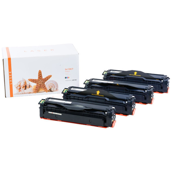 TONCLP415KIT Alternativ Toner Rainbowkit für Sam / CLP415 / BK2.500 / CMY1.800 Seiten