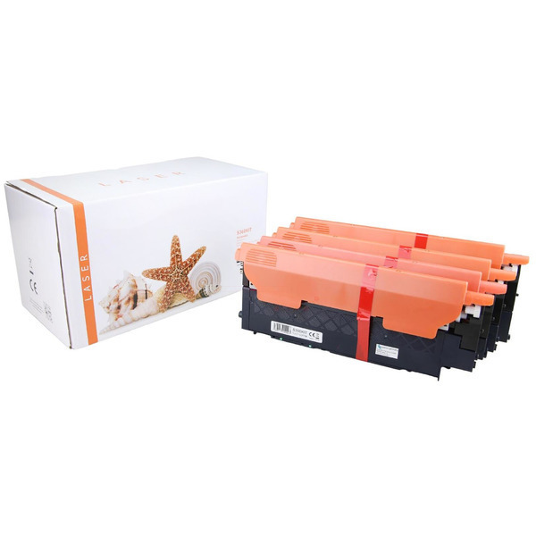 TONCLP360KIT Alternativ Toner Rainbowkit für Samsung  / CLTP406C/ELS / BK1.500 / CMY1.000 Seiten 