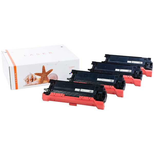 TONCE400XKIT Alternativ Toner Rainbowkit für HP / CE400X /507A / BK11.000 / CMY6.000 Seiten