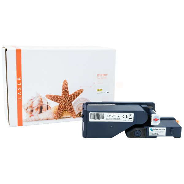 TOND1250Y Alternativ Toner Yellow für Dell / 25MRX / 1.400 Seiten 