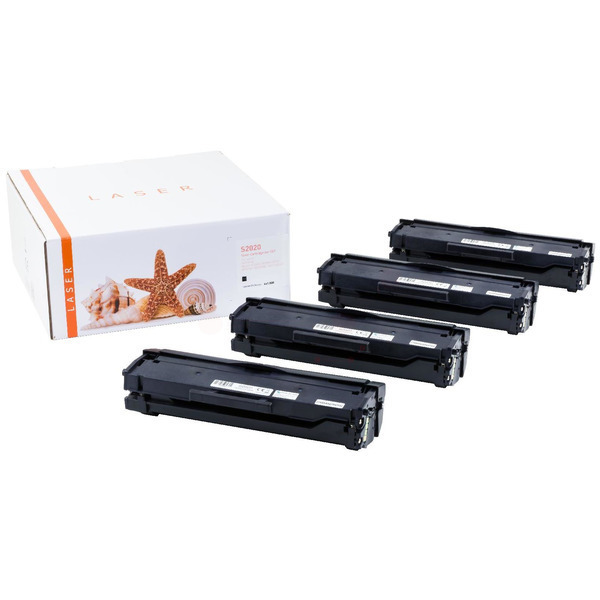 4er Set TONM2020 Alternativ Toner Black für Samsun / MLTD111S/ELS / 4x1.000 Seiten