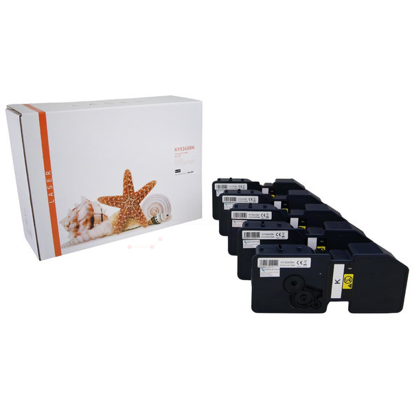 5er Set TONTK5240BK Alternativ Toner Black für Kyocera / TK5240BK / 5x4.000 Seiten