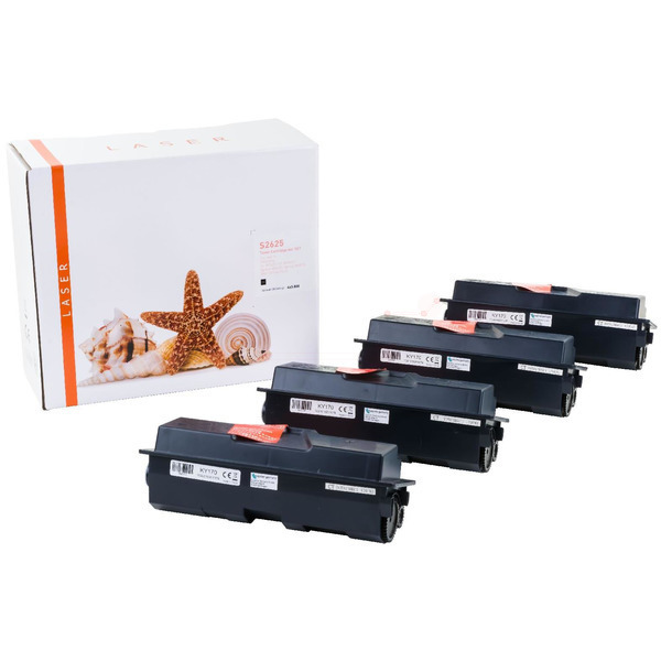 4er Set TONTK170 Alternativ Toner black für Kyocer / TK170 / 4x7.200 Seiten 