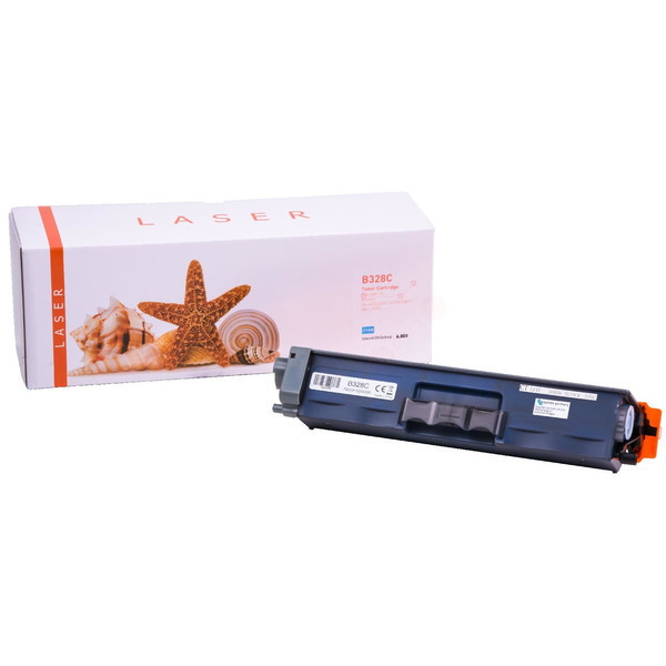 TONTN328C Alternativ Toner Cyan für Brother  / TN328C / 6.000 Seiten 