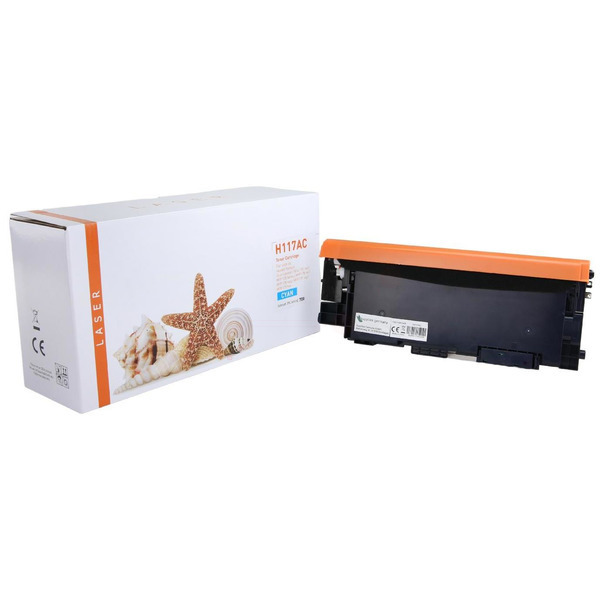 TON117AC Alternativ Toner Cyan für HP / W2071A / 700 Seiten