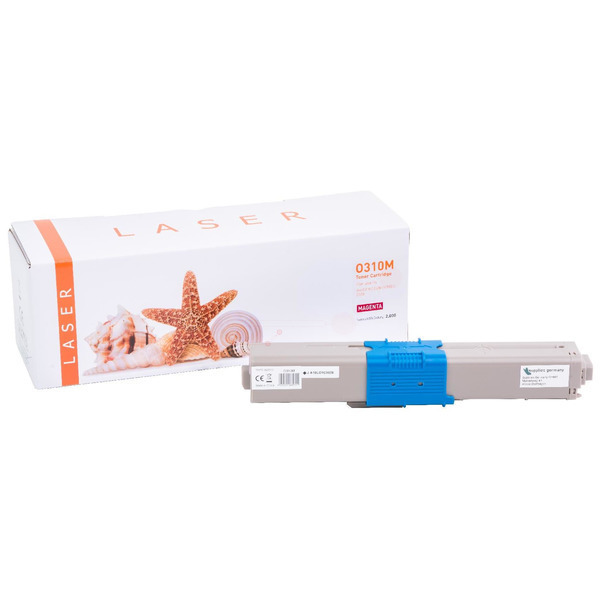 TONC310M Alternativ Toner Magenta für OKI / 44469705 / 2.000 Seiten 